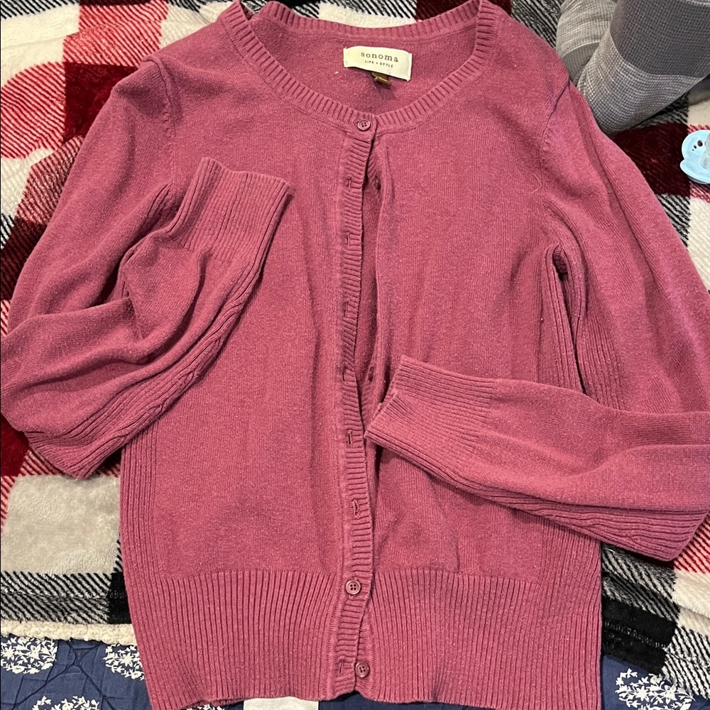 Pink Women's Cardigan